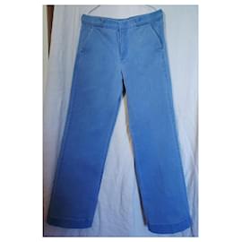 & Other Stories-Wide denim pants-Blue