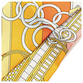 Hermès-Hermes Silk Twilly Scarf Multicolor-Multiple colors