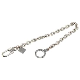 Louis Vuitton-Louis Vuitton Metal Wallet Chain Keyring-Silvery,Metallic