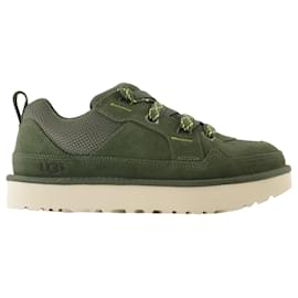 Ugg-M Lo Lowmel Sneakers - UGG - Leather - Green-Green