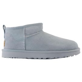 W Classic Ultra Mini Stiefel - UGG - Leder - Blau Blau