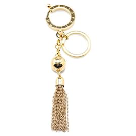 Louis Vuitton-Louis Vuitton Swing Keyring M65997 Gold-Golden,Metallic