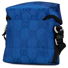 Gucci-Gucci Off The Grid Nylon Shoulder Bag 643858-Blue