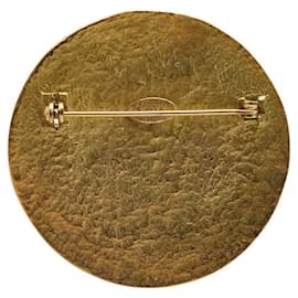 Chanel-Chanel Vintage Coco Mark Brooch Gold-Golden,Metallic