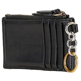 Gucci-Gucci GG Marmont Leather Card Coin Case-Black