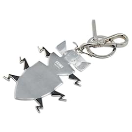 Fendi-Fendi Metal Lizard Bag Bugs Monster Charm-Black