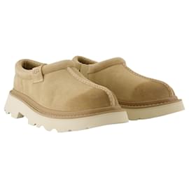 Ugg-M Tasman Lug Mules - UGG - Leather - Beige-Brown,Beige
