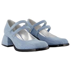 Autre Marque-Bulla Bacara Pumps - Nodaleto - Blue - Leather-Blue
