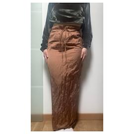 Jacquemus-Brown long skirt Jacquemus La montagne-Other