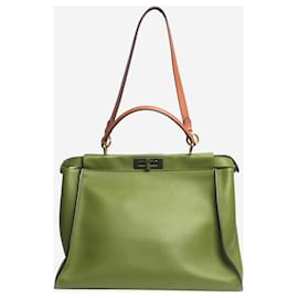 Fendi-Tan Peekaboo bag-Brown