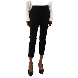 Theory Pantaloni di lana nera - taglia UK 6 Nero