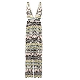 Mono de Punto Missoni Multicolor Beige Verde