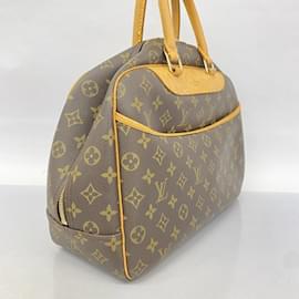 Louis Vuitton-Louis Vuitton Monogram Deauville Tote Bag-Brown