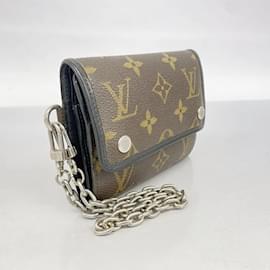Louis Vuitton-Carteira dobrável Louis Vuitton-Marrom,Preto