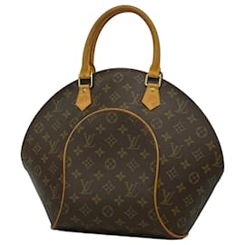 Louis Vuitton-Louis Vuitton Monogram Ellipse MM Handbag-Brown