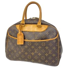 Louis Vuitton-Louis Vuitton Monogram Deauville Handbag-Brown