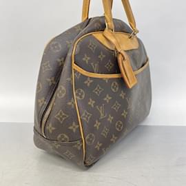 Louis Vuitton-Louis Vuitton Monogram Deauville Handbag-Brown