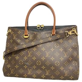 Louis Vuitton-Louis Vuitton Monogram Pallas Handbag-Brown