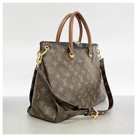 Louis Vuitton-Louis Vuitton Monogram Pallas Handbag-Brown