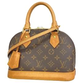 Louis Vuitton-Louis Vuitton Monogram Alma BB Handbag-Brown