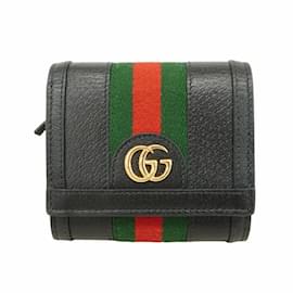 Gucci-Gucci Ophidia Bi-Fold Wallet-Black