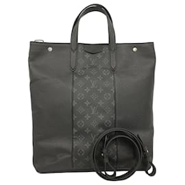 Louis Vuitton-Louis Vuitton Taigarama City Tote Bag-Black