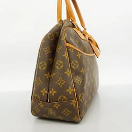 Louis Vuitton-Louis Vuitton Monogram Deauville Handbag-Brown