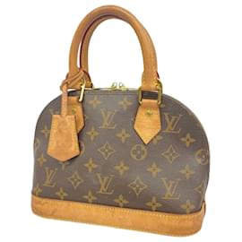 Louis Vuitton-Louis Vuitton Monogram Alma BB Handbag-Brown