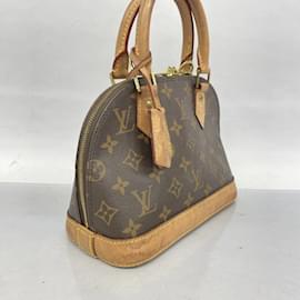 Louis Vuitton-Louis Vuitton Monogram Alma BB Handbag-Brown