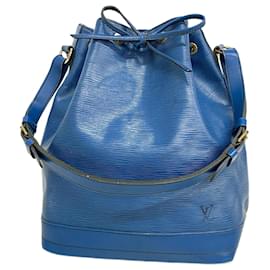Louis Vuitton-Louis Vuitton Epi Noe Shoulder Bag-Blue