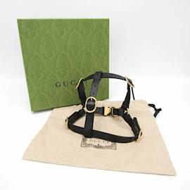 Gucci-Gucci Interlocking G Pet Harness-Black