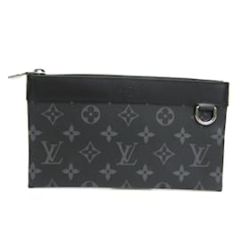 Louis Vuitton-Louis Vuitton Monogram Eclipse Pochette Discovery PM M44323-Black