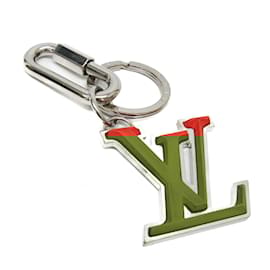 Louis Vuitton-Louis Vuitton LV Soft Key Ring M67775-Silvery,Orange