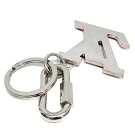 Louis Vuitton-Louis Vuitton LV Soft Key Ring M67775-Silvery,Orange