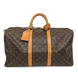 Louis Vuitton-Louis Vuitton Monogram Keepall 50 Boston Bag-Monogram