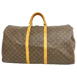 Louis Vuitton-Louis Vuitton Boston Bag Monogram Keepall 60-Brown