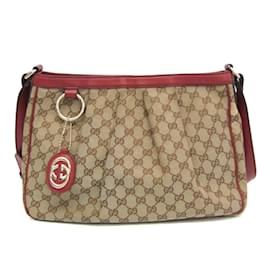 Gucci-Gucci Sukey 296834 Women's Shoulder Bag-Brown,Beige