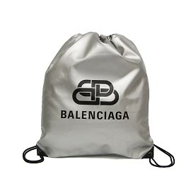 Balenciaga BB Explorer 593648 PVC Backpack Silvery