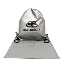 Balenciaga-Balenciaga BB Explorer 593648 PVC Backpack-Silvery