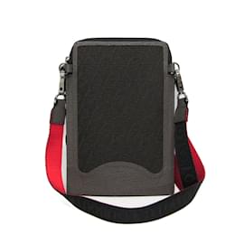 Christian Louboutin-Christian Louboutin LOUBILAB TECHNO Phone Pouch-Brown
