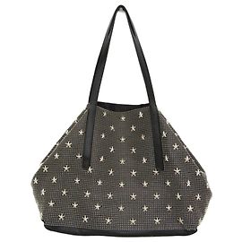 Borsa Jimmy Choo Pimlico Star Studs e Dot Studs Nero