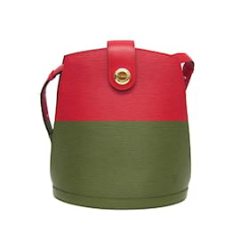 Louis Vuitton-Louis Vuitton Epi Cluny M52257 Shoulder Bag-Red