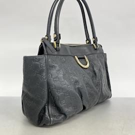 Gucci-Gucci Guccissima Abby Tote Bag-Black