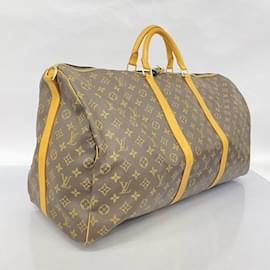 Louis Vuitton-Louis Vuitton Monogram Keepall Bandouliere 60-Brown