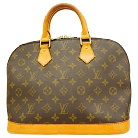 Louis Vuitton-Louis Vuitton Monogram Alma Handbag-Brown