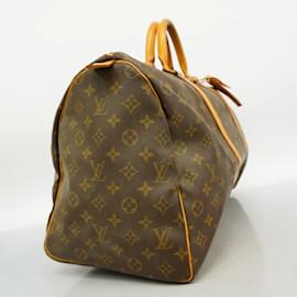 Louis Vuitton-Louis Vuitton Boston Bag Monogram Keepall 50-Brown