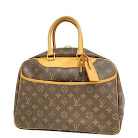 Louis Vuitton-Louis Vuitton Monogram Deauville Handbag-Brown