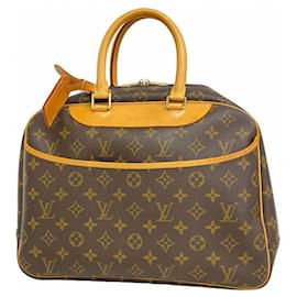 Louis Vuitton-Louis Vuitton Monogram Deauville Handbag-Brown