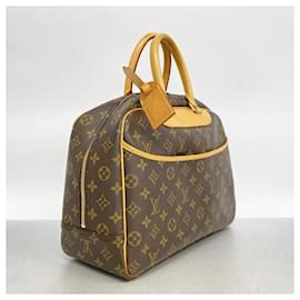 Louis Vuitton-Louis Vuitton Monogram Deauville Handbag-Brown