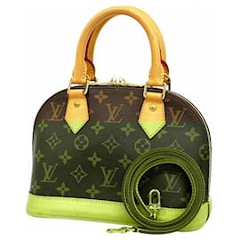 Louis Vuitton-Louis Vuitton Monogram Alma BB Handbag-Brown